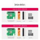 Raspberry Pi-5 Hailo-8L Extension Board AI Acceleration Module Kit PCIe M.2 HAT+ Raspberry Pi-5 Hailo-8L Extension Board AI Acceleration Module Kit PCIe M.2 HAT+